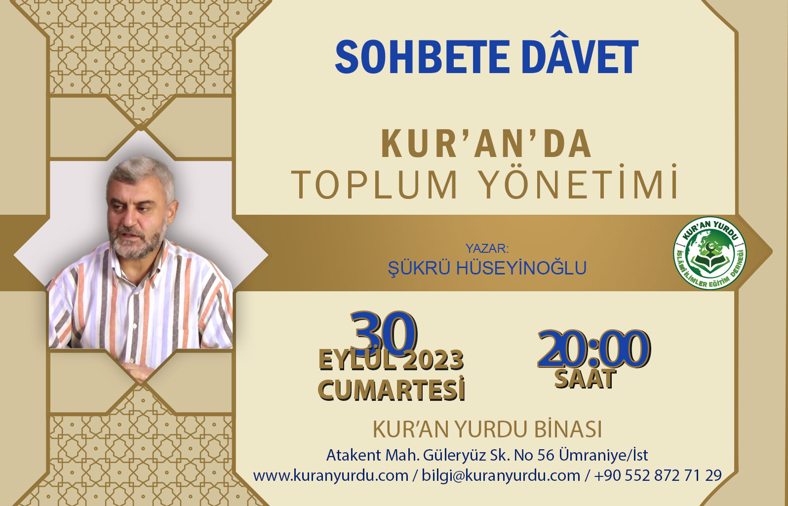 sukru huseyinoglu kuranda toplum yonetimi 5