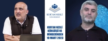 KUR&#039;AN NESLİ KÜRSÜSÜ VE MİNBERİNDEN